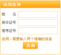 廣西2013年5月人力資源管理師成績查詢時間