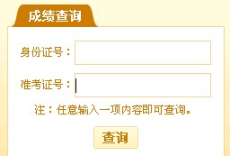 江西2013年11月人力資源管理師成績查詢入口