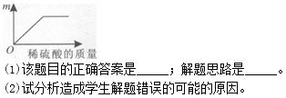 2014年教師資格《化學學科知識與教學能力(初級中學)》標準預測卷(2)