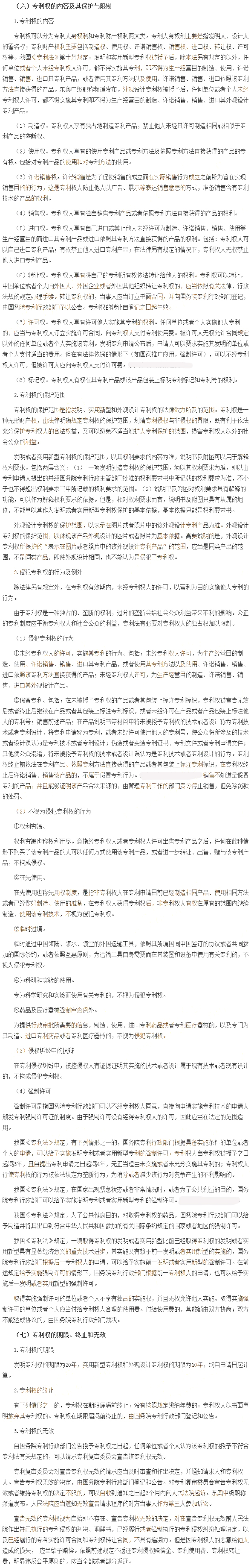專利法律制度
