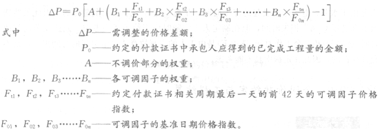 合同價款約定與工程結算復習要點