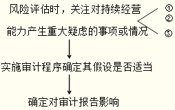 考慮持續經營假設