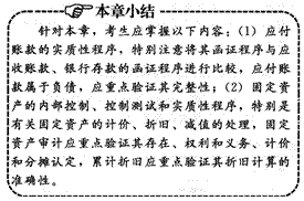 2014年注冊會計師考試《審計》第十章講義及習題