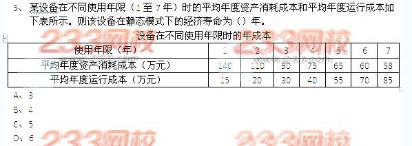 2013年一級建造師《建設工程經濟》真題及答案
