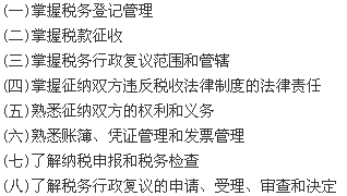 第七章考試大綱基本要求
