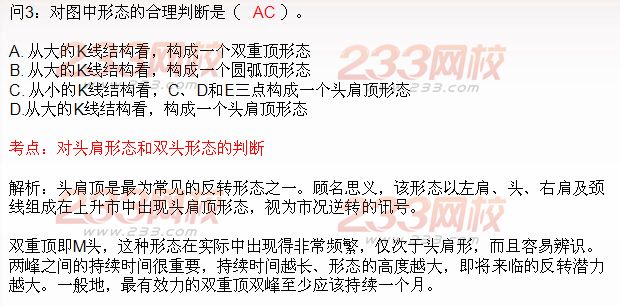 期貨投資分析綜合題及答案解析三