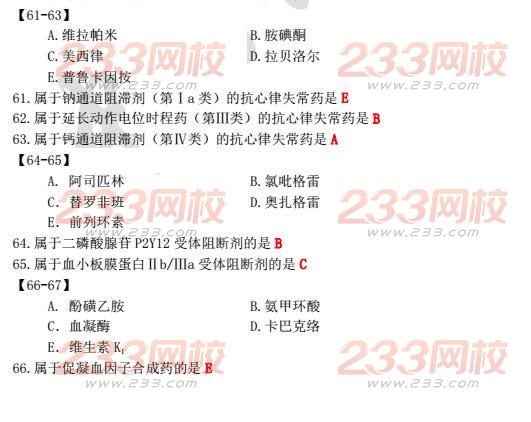 2015年執業藥師《藥學專業知識二》真題及答案(圖片版)