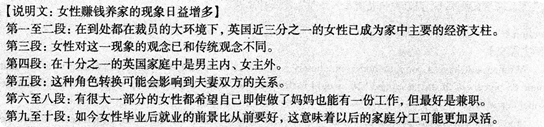 2015年6月英語四級選詞填空練習題（8）