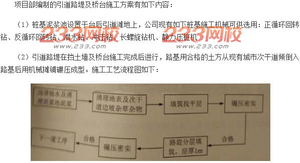 2015年二級建造師市政工程真題
