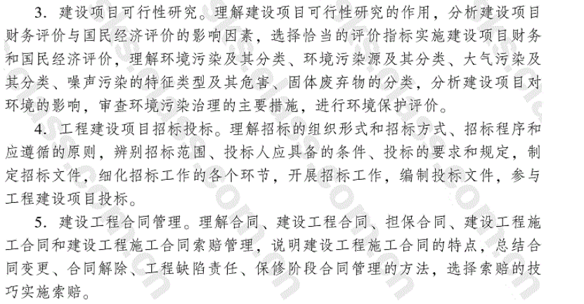 2015年中級(jí)建筑專(zhuān)業(yè)知識(shí)與實(shí)務(wù)考試大綱