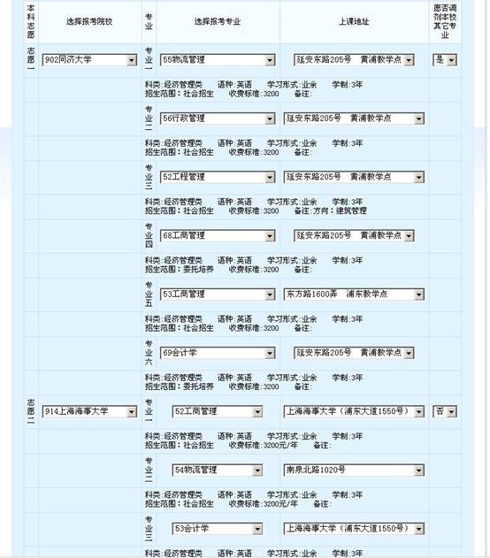 2015年上海成人高考網(wǎng)上報名系統(tǒng)使用圖解說明
