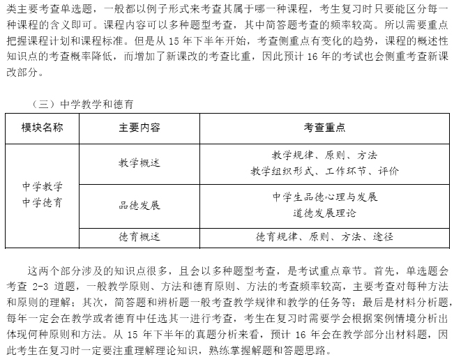 2016年教師資格證考試高分攻略—教育知識與能力