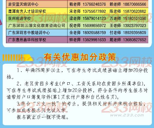 贛南醫(yī)學(xué)院2016年成人高考招生簡(jiǎn)章