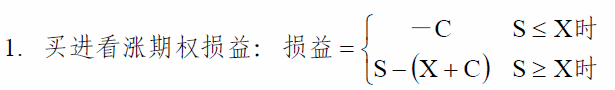 2014期貨從業<基礎知識>考點串講:期權交易損益分析及應用1