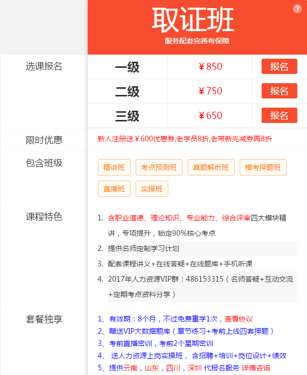 人力資源網(wǎng)校課程