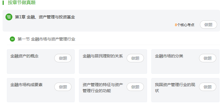 考前鎖分的基金從業(yè)VIP題庫有什么用處?