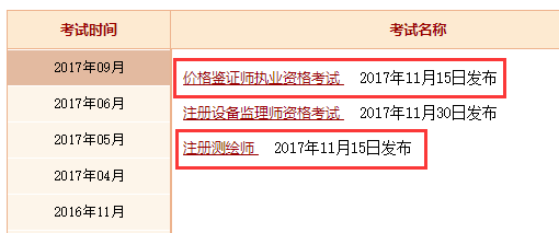 成績公布時間