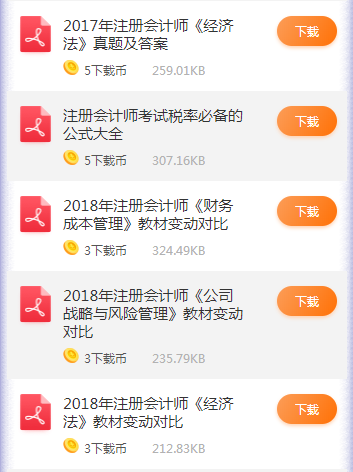 233網校注冊會計師學習資料包