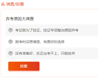 二建報名成功后你會因為這些原因棄考嗎？