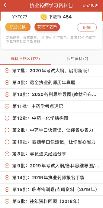 執業藥師資料包