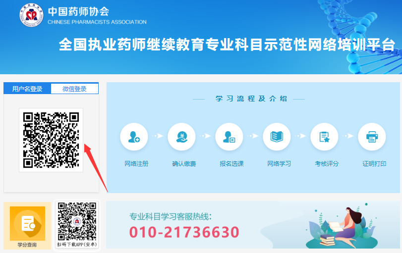 中國藥師協會：執業藥師繼續教育專業科目學習流程