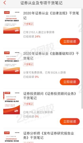 233網校證券從業及專項干貨筆記