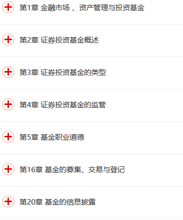 233網(wǎng)校基金從業(yè)科目一題庫章節(jié)