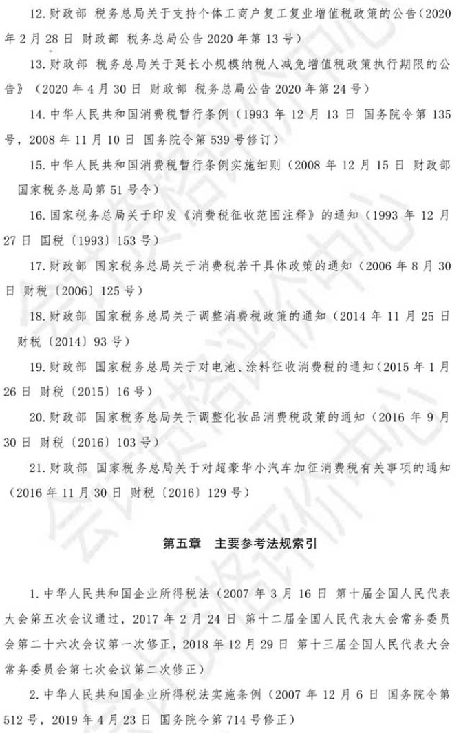 2021年初級會計(jì)考試《經(jīng)濟(jì)法基礎(chǔ)》主要參考法規(guī)索引
