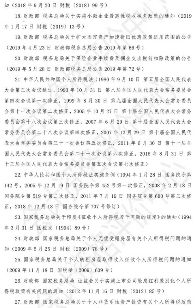 2021年初級會計(jì)考試《經(jīng)濟(jì)法基礎(chǔ)》主要參考法規(guī)索引